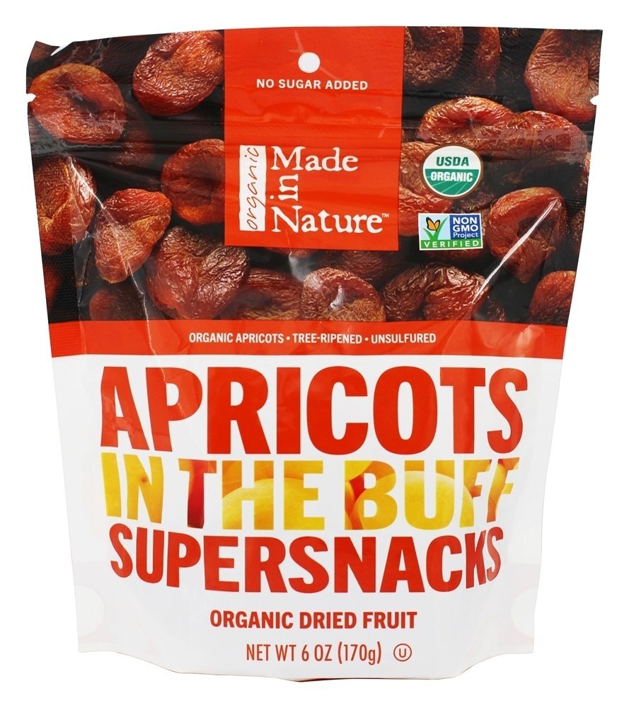 Damascos nos Buffers Supersnacks - 6 oz. Made in Nature