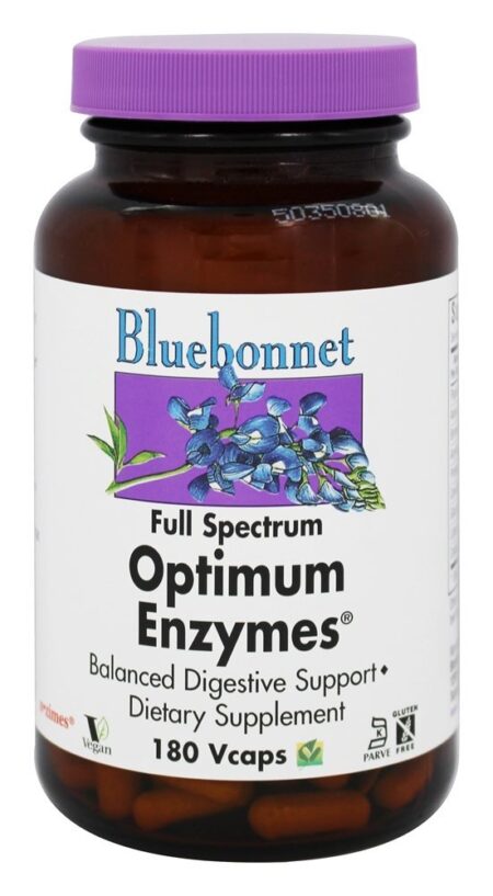 Spectrum Enzimas - Cápsulas vegetarianas 180 Bluebonnet Nutrition