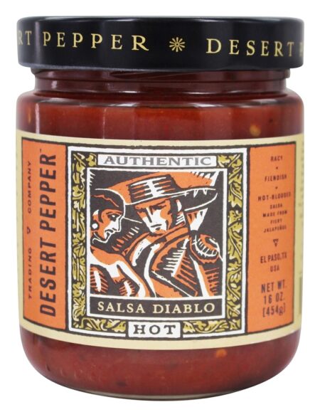 Salsa Quente Autêntica Diablo - 16 oz. Desert Pepper