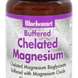 Magnésio Quelatado Tamponado - Cápsulas vegetarianas 120 Bluebonnet Nutrition