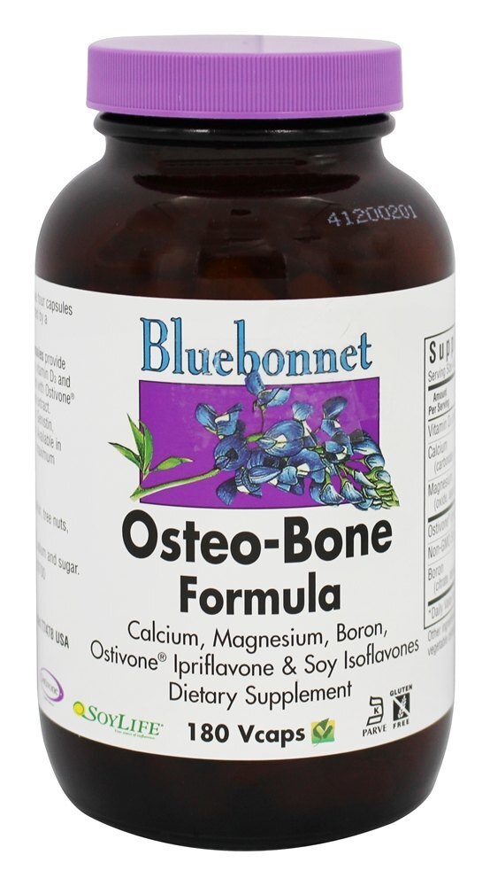 Fórmula Osteo-Osso - Cápsulas vegetarianas 180 Bluebonnet Nutrition