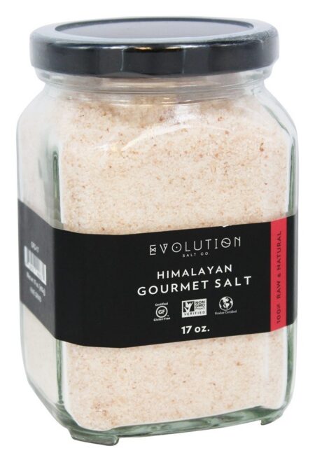 Sal Rosa Fina Gourmet Himalaia - 17 oz. Evolution Salt Company