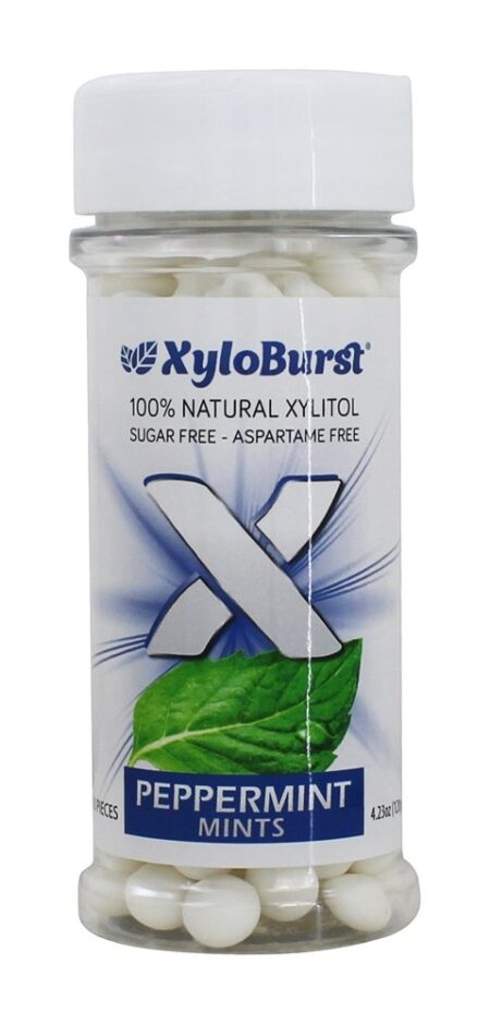 Xilitol Mints Peppermint - 200 Peça (s) XyloBurst