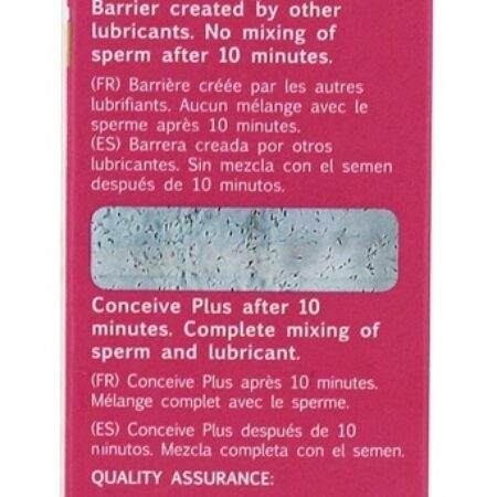 Tubo multiuso para lubrificantes de fertilidade - 2.5 fl. oz. Conceive Plus - Imagem 4