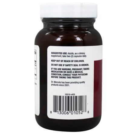 D Manose e Extrato de Cranberry - Cápsulas 60 Dr. Mercola - Image 3