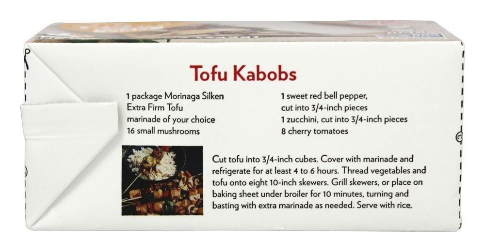 Tofu Silken Empresa Extra - 12.3 oz. Mori-Nu - Imagem 4
