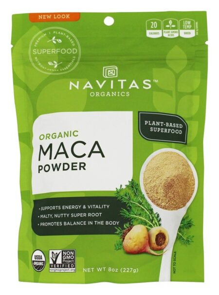 Maca Orgânica em Pó - 8 oz. Navitas Organics