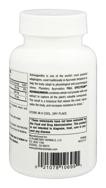 Spectrum 570 mg. - 60 Tablets Planetary Ayurvedics - Image 3