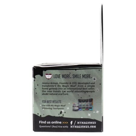 100 % de dente branqueador natural - 1.06 oz. My Magic Mud - Imagem 5