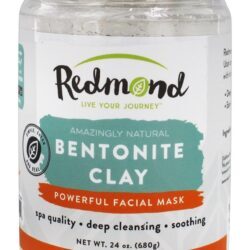 Espantosamente Natural Bentonita Argila Facial Máscara - 24 oz. Redmond Trading