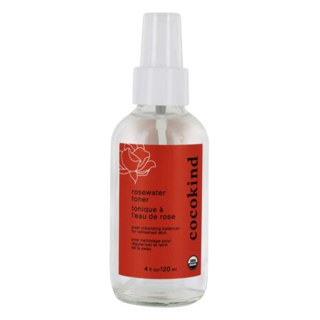 Toner Facial Orgânico De Rosewater - 4 fl. oz. Cocokind - Image 2