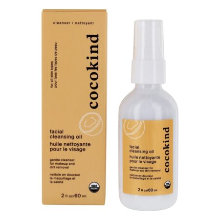 Óleo de Limpeza Facial Orgânico - 2 fl. oz. Cocokind