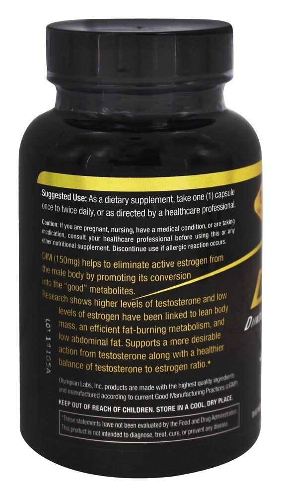 DIM Diindolilmetano 150 mg. - Cápsulas 30 Olympian Labs - Imagem 3