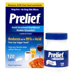 Prelief Suplemento Dietético Com Redutor de Ácido - 120 Cápsulas Prelief