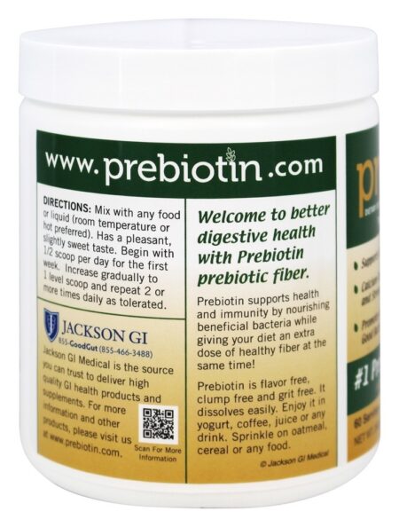 Fibra Prebiótica 4 g. - 8.5 oz. Prebiotin - Image 3