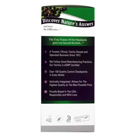 Sabor Sambucus Black Sabonete Sabor Original 2500 mg. - 16 fl. oz. Nature's Answer - Imagem 4