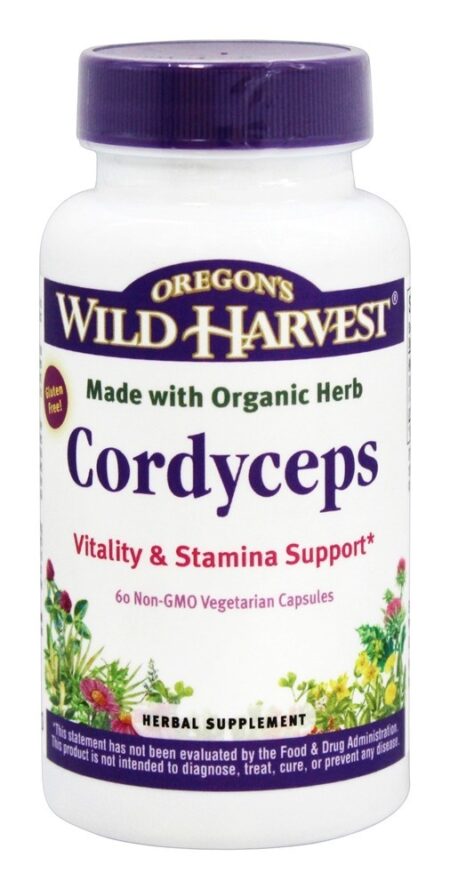 Cordyceps - Cápsulas vegetarianas 60 Oregon's Wild Harvest