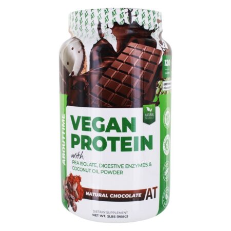 Proteína Vegana Chocolate Natural - 2 lbs. About Time