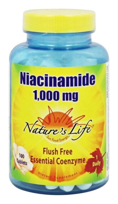 Niacinamida 1000 mg. - 100 Tablets Nature's Life