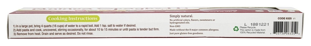 Espaguete de Quinoa orgânica - 8 oz. NOW Foods - Imagem 3