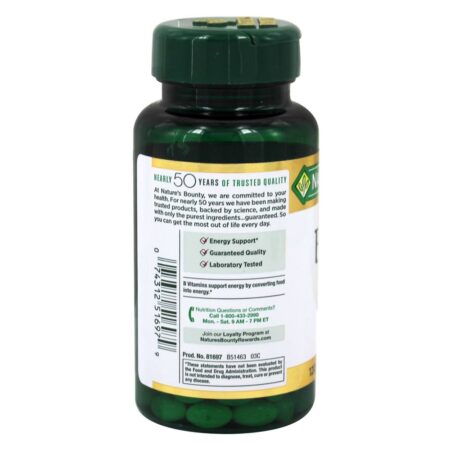 Biotina Ultra Potente 10000 mcg. - 120 Softgels Nature's Bounty - Image 3