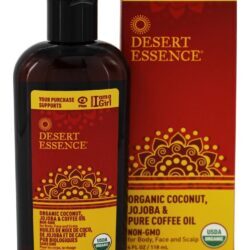 Coco Orgânico, Jojoba & Pure Óleo de Café - 4 fl. oz. Desert Essence