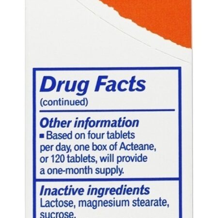 Acteane medicamento homeopático para alívio de afrontamentos - 120 Tablets Boiron - Imagem 3