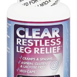 Limpar o alívio das pernas inquietas - Cápsulas 60 Clear Products
