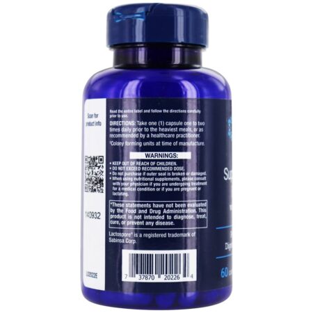 Enzimas Super Digestivas Otimizadas com Probióticos - Cápsulas 60 Life Extension - Image 3