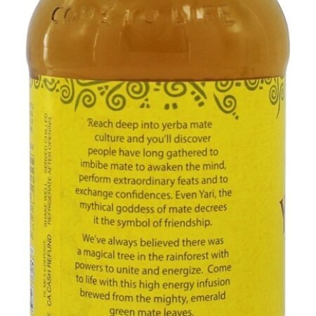 Orgânico Yerba Companheiro Unsweetened Tradicional Terere - 16 oz. Guayaki - Imagem 3
