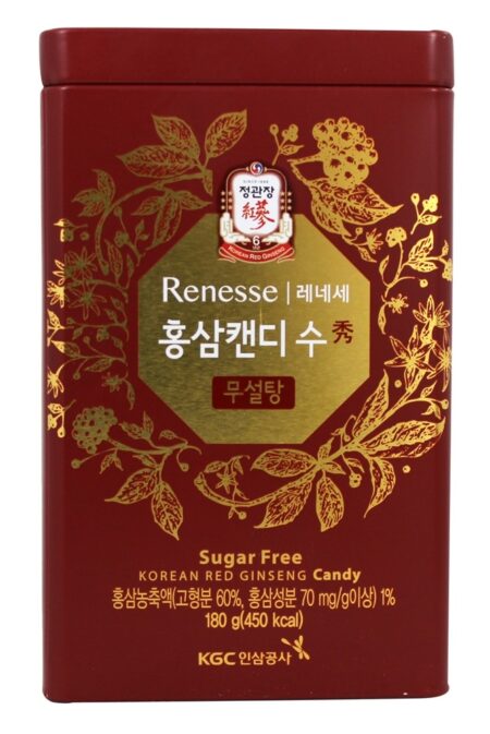 Renesse Vermelho Ginseng Doce Açúcar Livre - 180 Gramas Korea Ginseng Corp - Image 3