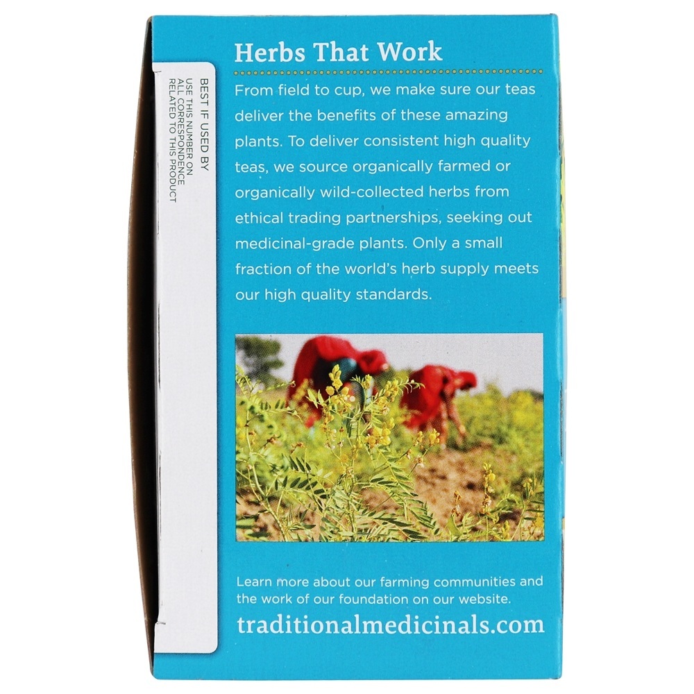 Orgânica EveryDay Detox Dandelion Herbal Tea - 16 Saquinhos de Chá Traditional Medicinals - Imagem 4