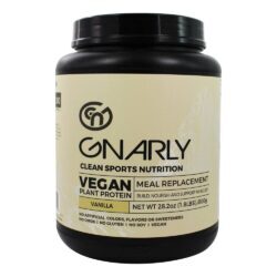 Baunilha em pó para substituição de farelo de proteína vegetal vegana - 28.2 oz. Gnarly Nutrition