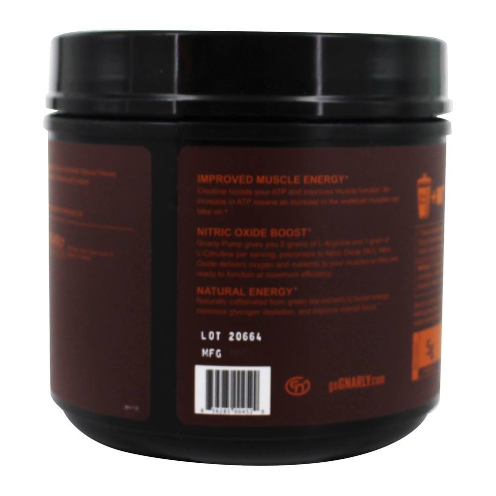Pump Creatine & L-Arginine Suplemento Manga Laranja - 19 oz. Gnarly Nutrition - Imagem 4