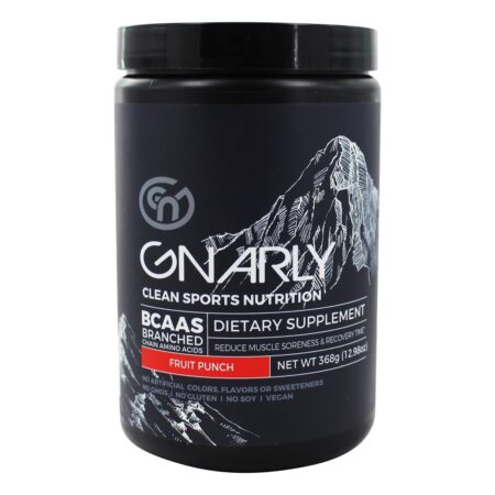 BCAAs Fruit Punch - 368 Gramas Gnarly Nutrition