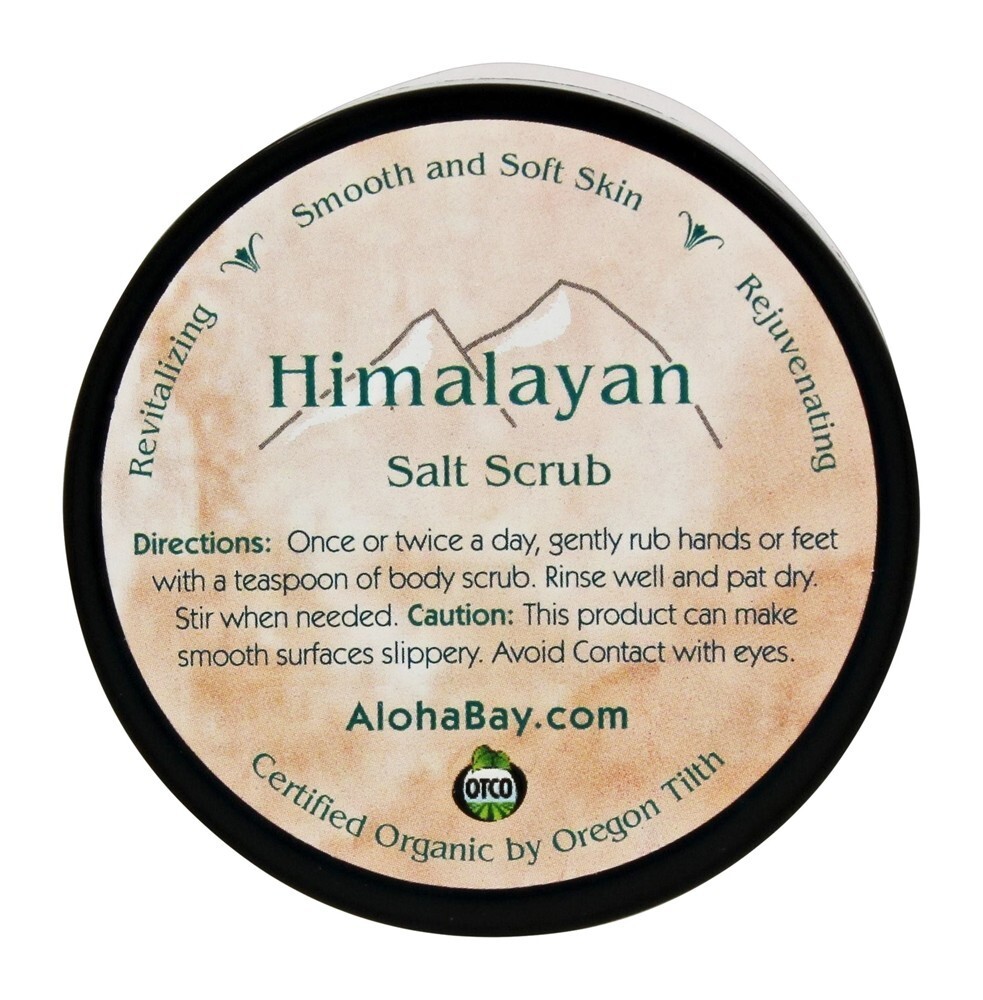 Organic Himalayan Salt Esfregue a Toranja Tangerina - 12 oz. Aloha Bay - Imagem 2