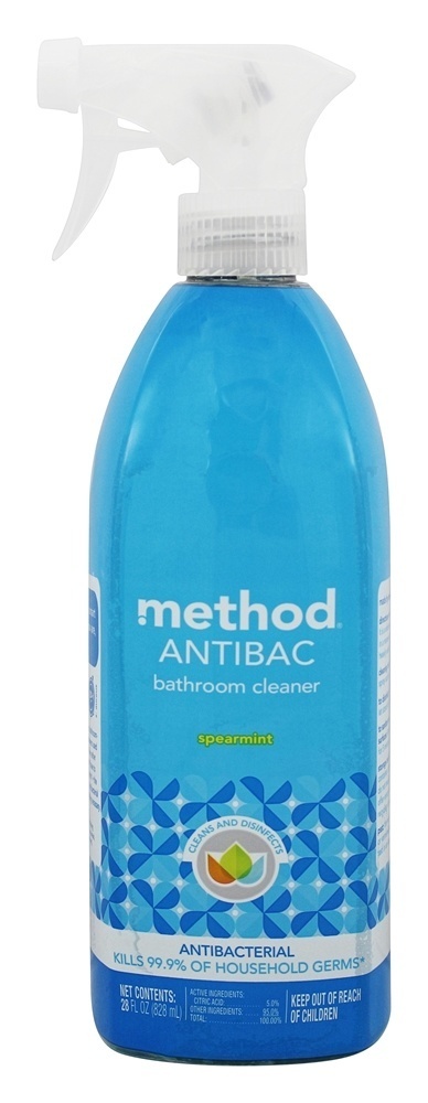 Antibac Antibacteriana Cleaner De Hortelã Do Banheiro – 28 fl. oz. Method — foto 1 Antibac Antibacteriana Cleaner De Hortelã Do Banheiro - 28 fl. oz. Method