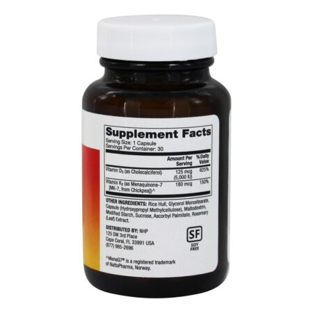 Vitaminas D3 e K2 - Cápsulas 30 Dr. Mercola - Image 2