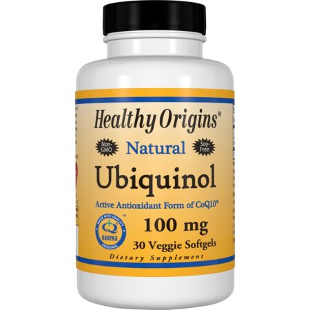 Ubiquinol 100 mg. - 30 Cápsulas Vegetarianas Healthy Origins