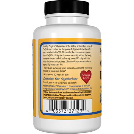 Ubiquinol 100 mg. - 30 Cápsulas Vegetarianas Healthy Origins - Image 3