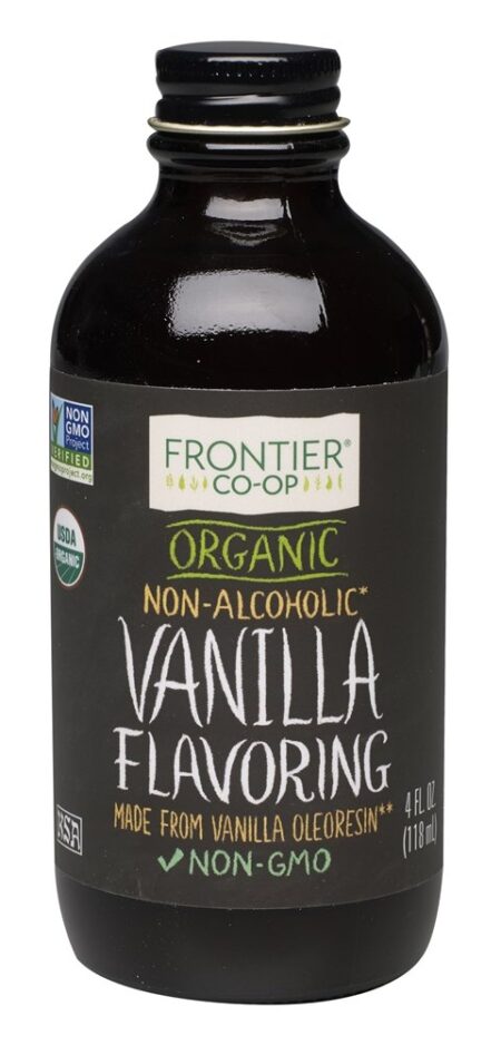 Aromatizante Orgânico De Baunilha - 4 fl. oz. Frontier Natural Products