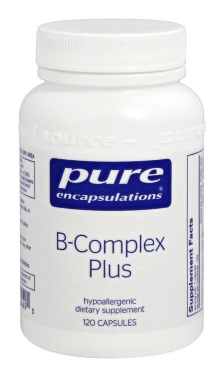 Complexo B Plus - Cápsulas 120 Pure Encapsulations