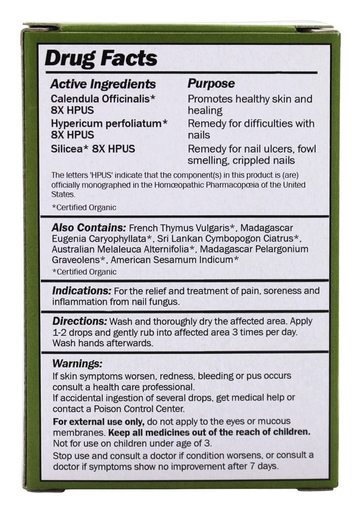 Controle Para Fungos nas Unhas Extra Forte - 11 ml. Forces of Nature - Imagem 2