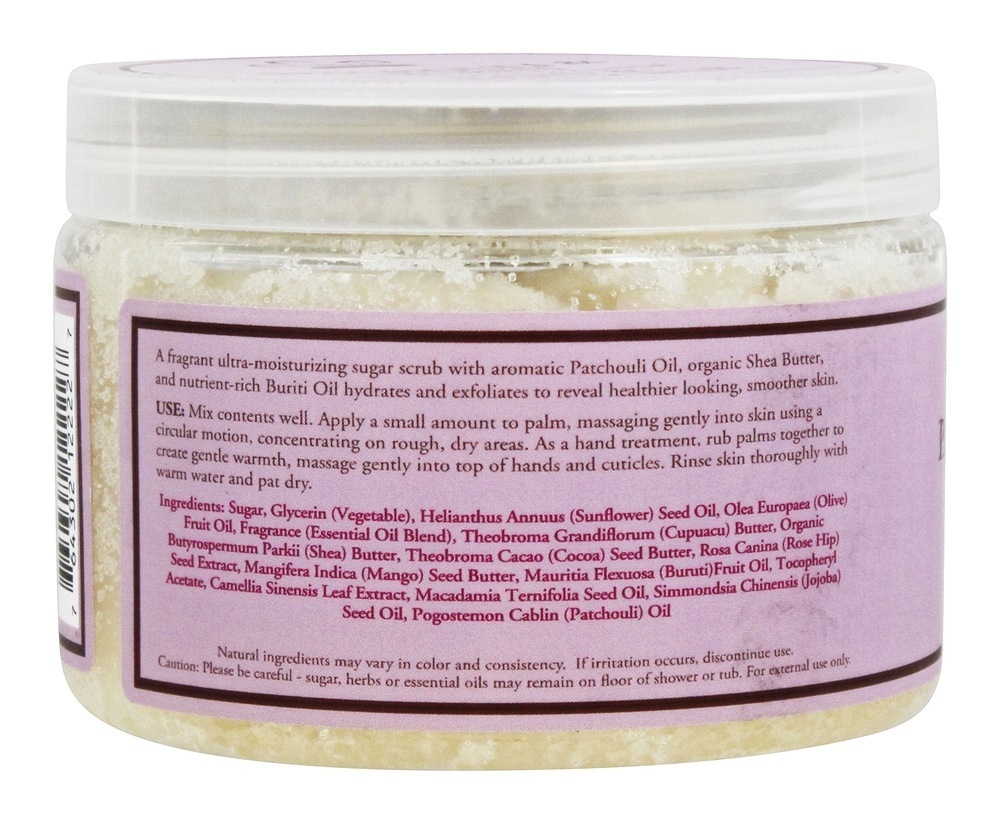 Esfoliante Corporal & Mãos Patchouli & Buriti - 12 oz. Nubian Heritage - Imagem 2