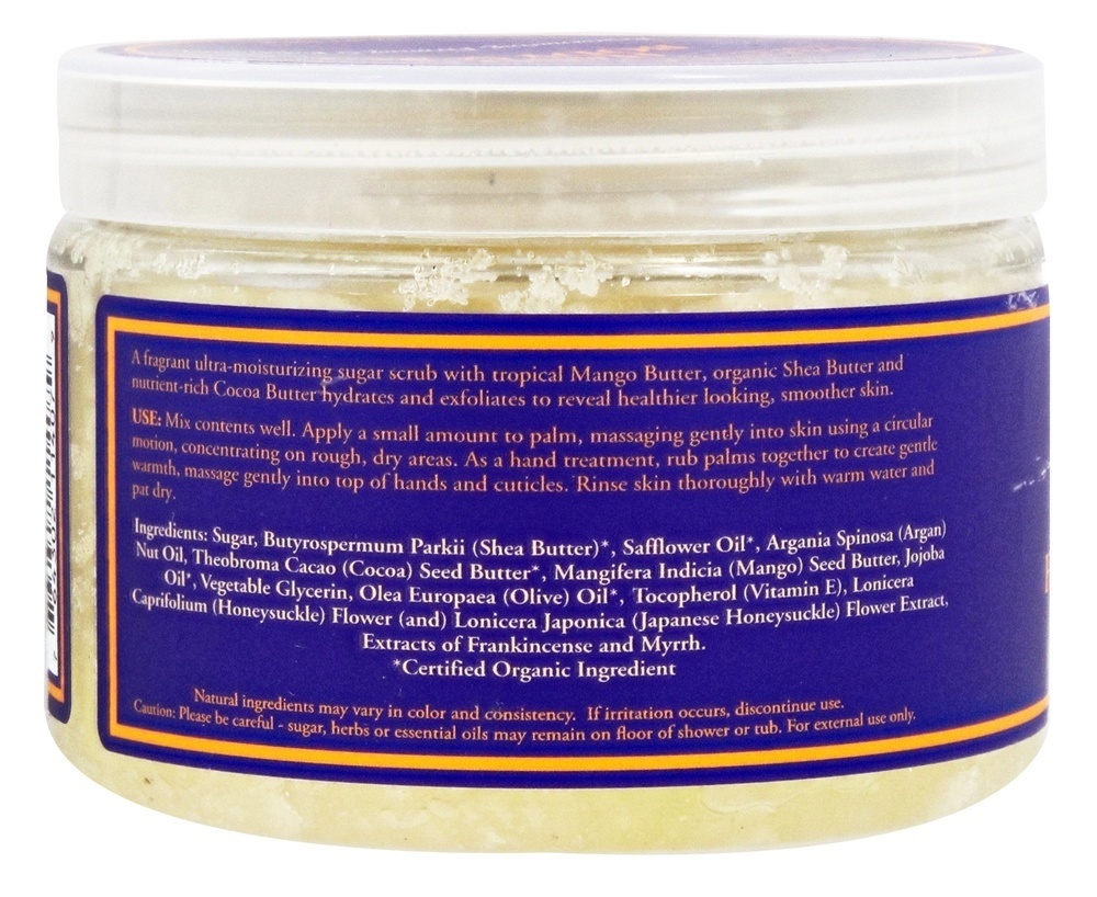 Mão & Corpo Esfregar Manga Manteiga - 12 oz. Nubian Heritage - Imagem 2