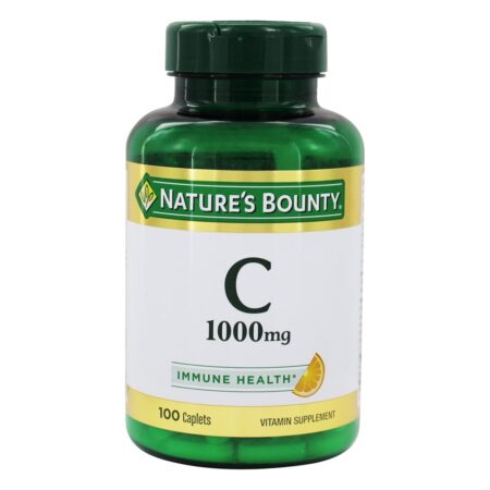 Vitamina C para a Saúde Imunológica 1000 mg. - 100 Cápsulas Nature's Bounty