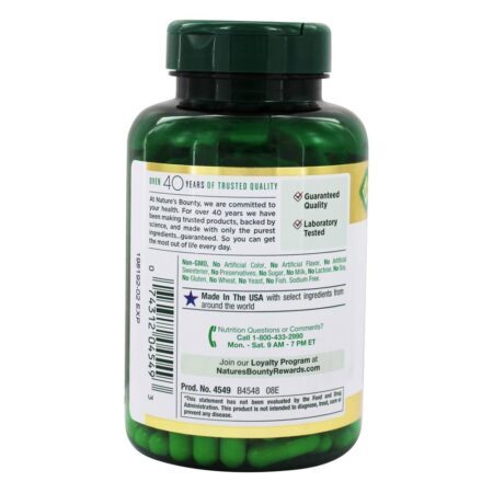 Cardo de leite extrato padronizado para a função do fígado saudável 250 mg. - Cápsulas 200 Nature's Bounty - Imagem 3