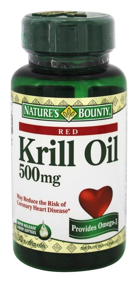 Óleo de Krill 500 mg. - 30 Softgels Nature's Bounty