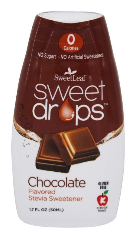 Gotas Doces Naturais Stevia Adoçante De Chocolate - 1.7 fl. oz. SweetLeaf