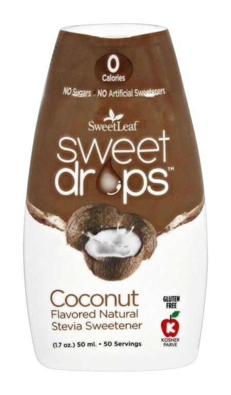 Doce Gotas Natural Stevia Adoçante Coco - 1.7 fl. oz. SweetLeaf